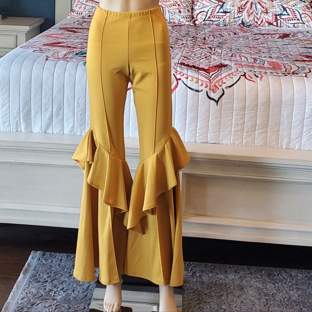 Lil Bee's Bohemian Bell Bottoms SZ sm